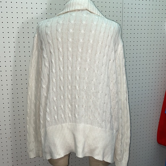 NWT Duffield Lane Women’s XS Campbell Cashmere Blend Cardigan in Ivory - Picture 12 of 15